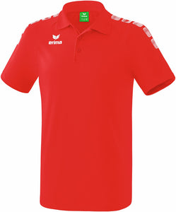 polo homme essential 5-C rouge