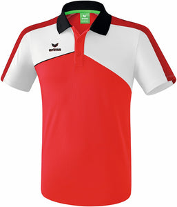 polo homme premium one 2.0 rouge blanc