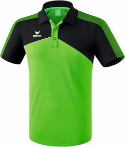 polo homme premium one 2.0 vert noir