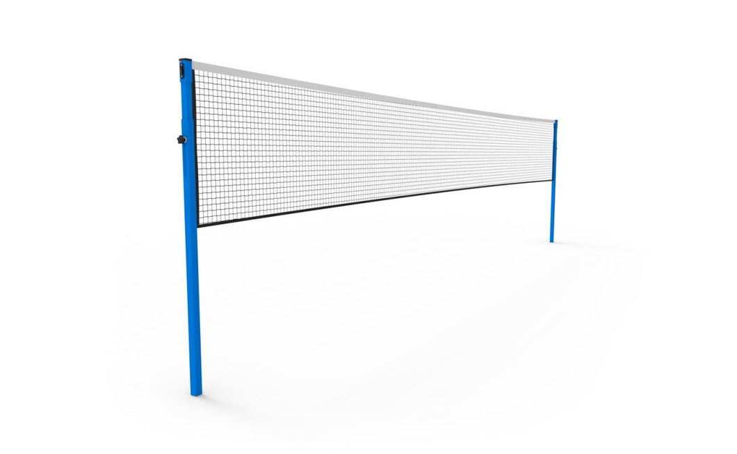 poteaux badminton avec filet