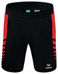 short six wings homme noir rouge