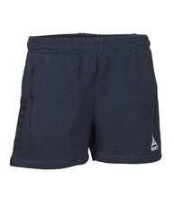 Charger l&#39;image dans la galerie, short sweat Oxford femme marine