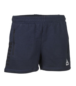 short sweat Oxford femme marine