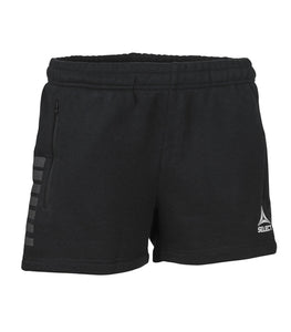 short sweat Oxford femme noir