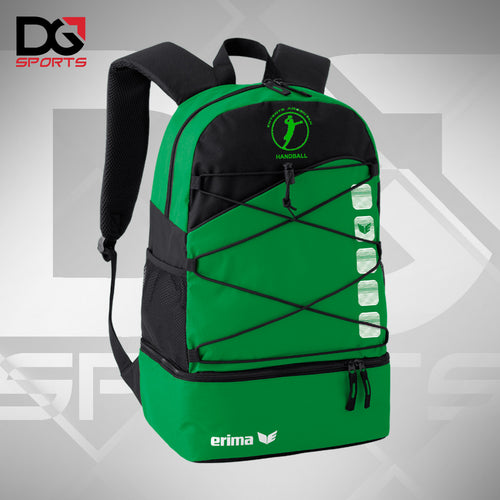 Sac à dos noir et vert eahb