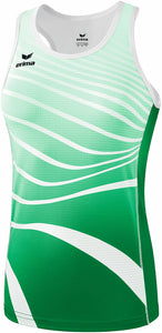singlet femme vert blanc
