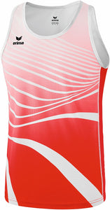 singlet homme rouge blanc