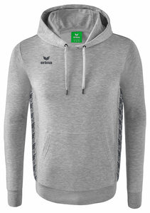 sweat capuche homme essential team gris