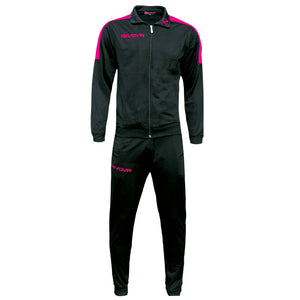 survêtement noir rose givova ouest ornaise