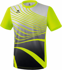 tshirt athletic homme jaune noir