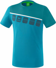 Charger l&#39;image dans la galerie, tshirt homme 5-C bleu