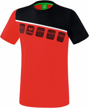 Charger l&#39;image dans la galerie, tshirt homme 5-C rouge noir