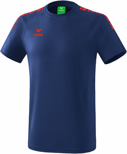 tshirt homme essential 5-C new navy rouge