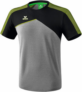 tshirt homme premium one 2.0 gris noir vert