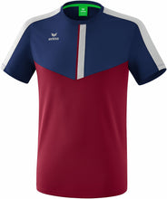 Charger l&#39;image dans la galerie, tshirt squad homme bordeaux new navy