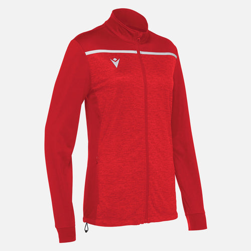 veste entraînement femme eos rouge