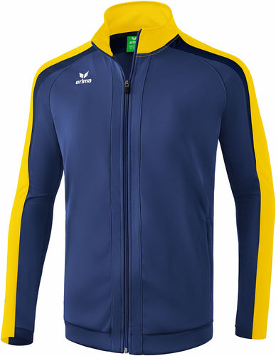 veste entraînement homme liga 2.0 new navy jaune