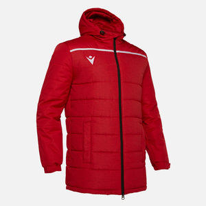 veste longue hiver vancouver rouge