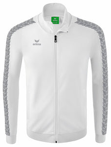 veste tracktop essential team homme blanc
