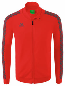 veste tracktop essential team homme rouge