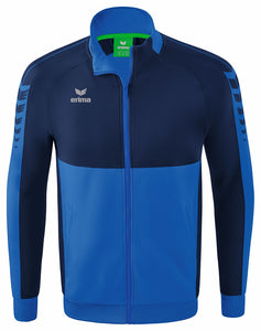 veste worker homme six wings new royal new navy