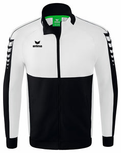 veste worker homme six wings noir blanc