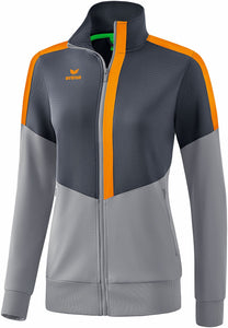 veste worker squad femme gris orange